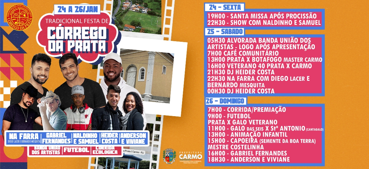 Tradicional Festa de Córrego da Prata